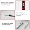Digital Soldering Iron 80W with Switch Adjustable Temperature LCD Welding Tools Ceramic Heater Soldering Tips Tool