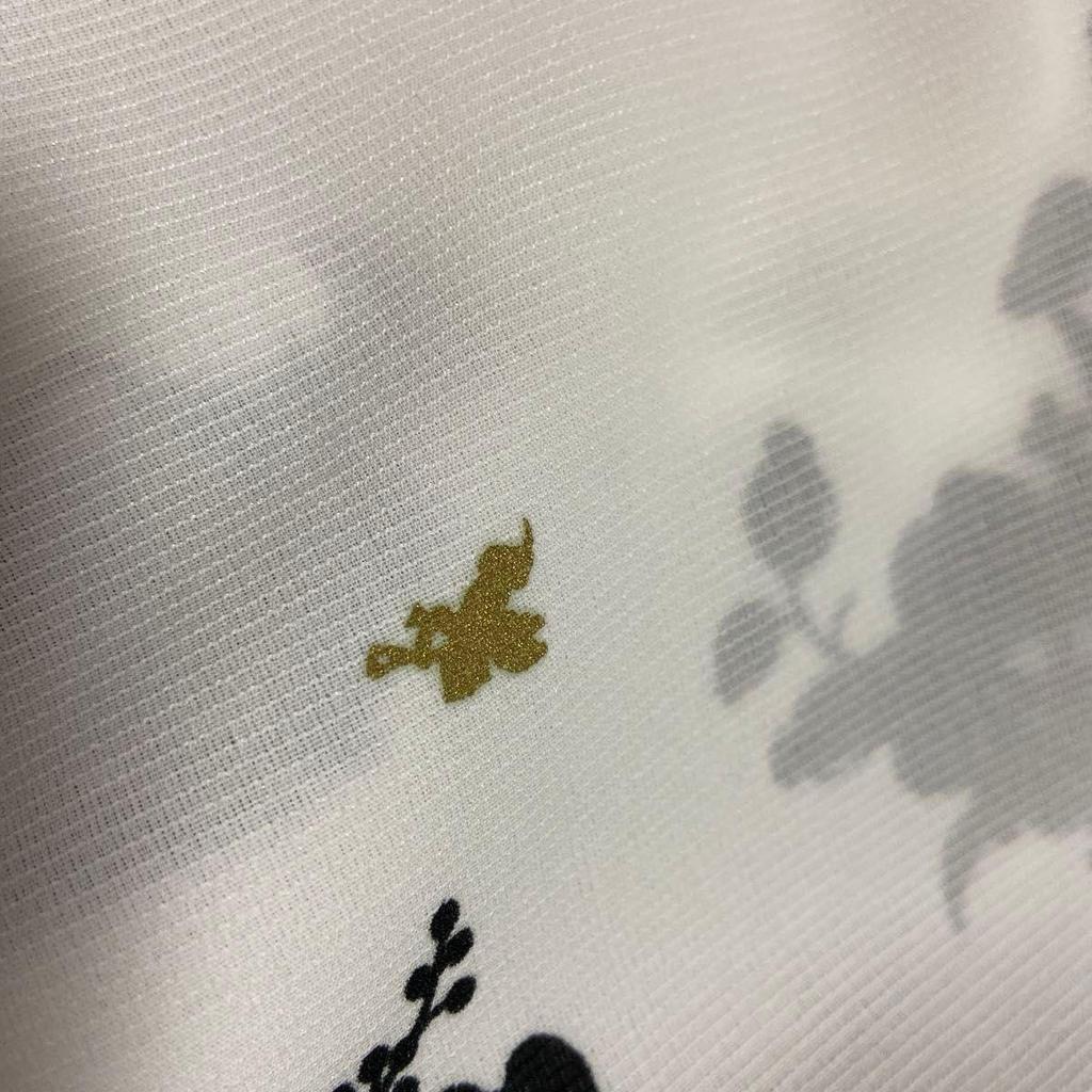 Used Seiko Matsuda, Polyester, Summer Kimono, Monotone Flowers