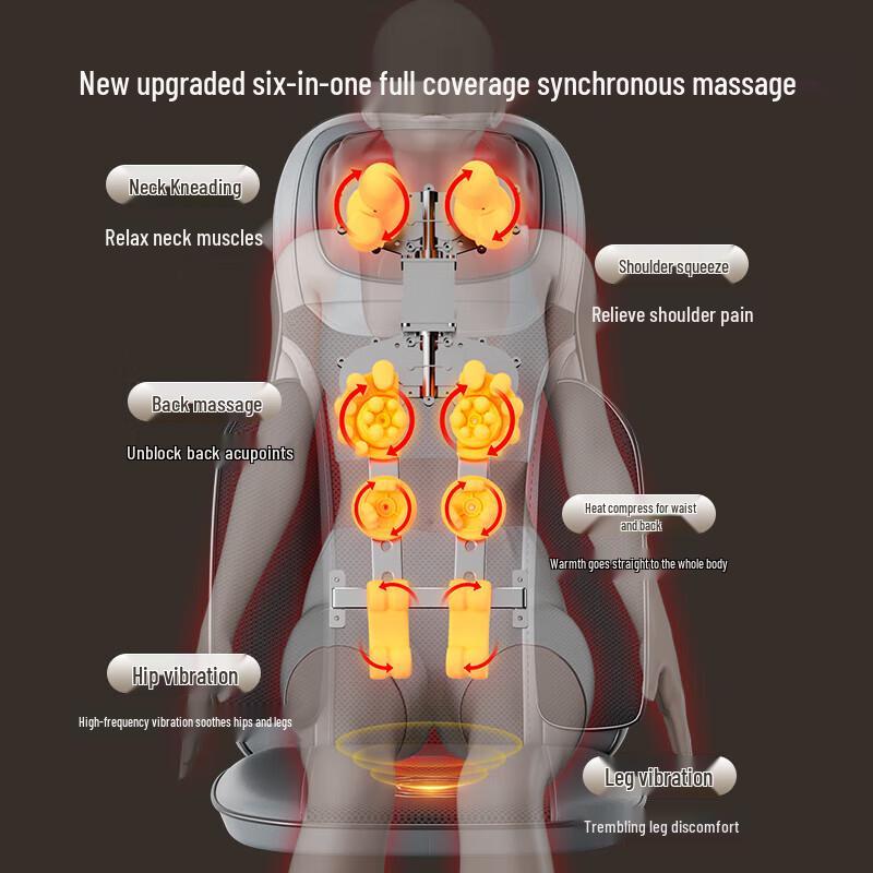AUX Full-Body Kneading Massage Cushion