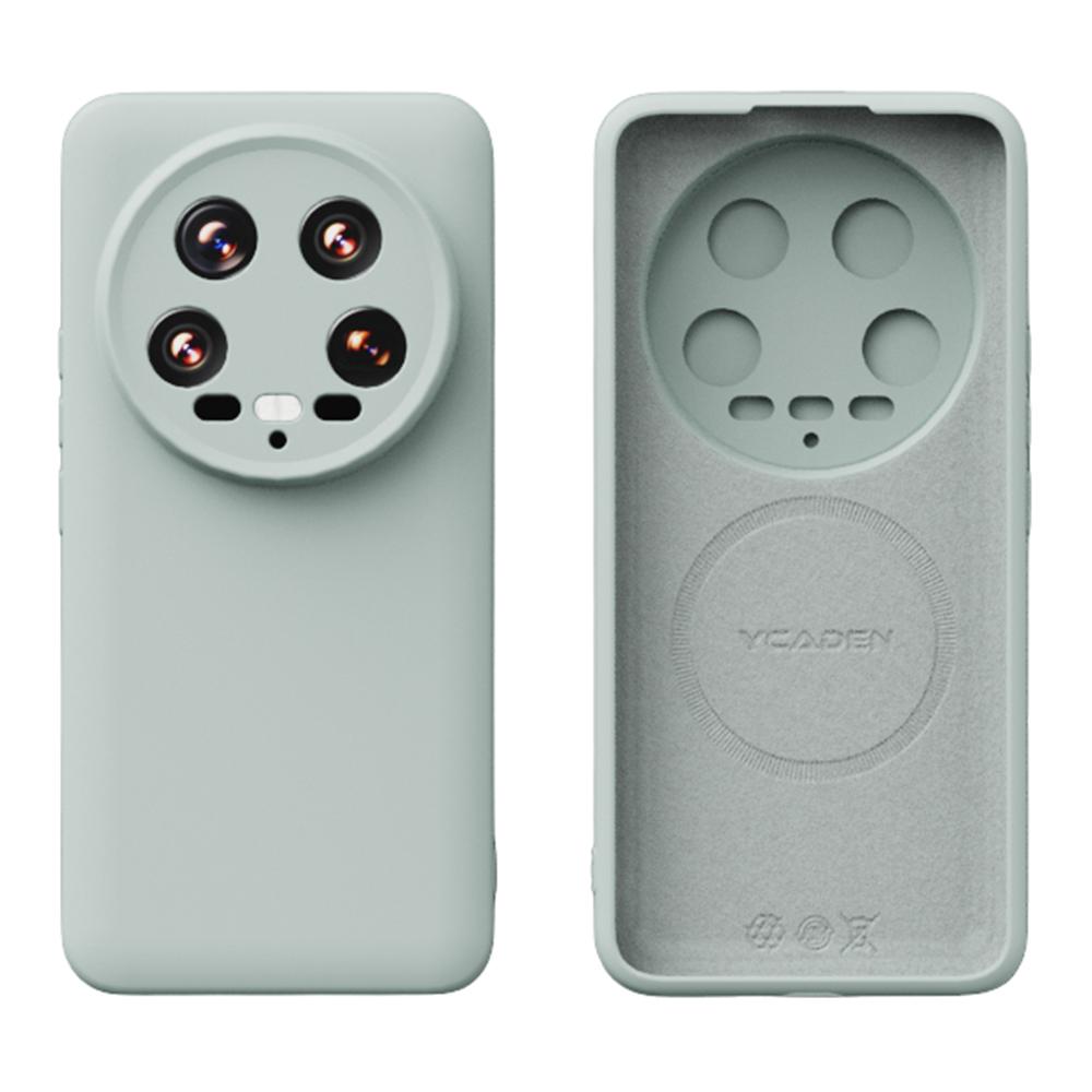 YCADEN For Xiaomi 14 Ultra Case Compatible with MagSafe Precise Cutouts TPU Phone Back Cover