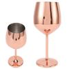 Metal Wine Glass Champagne Glass Cup Stainless Steel Cold Insulation Home Decoration