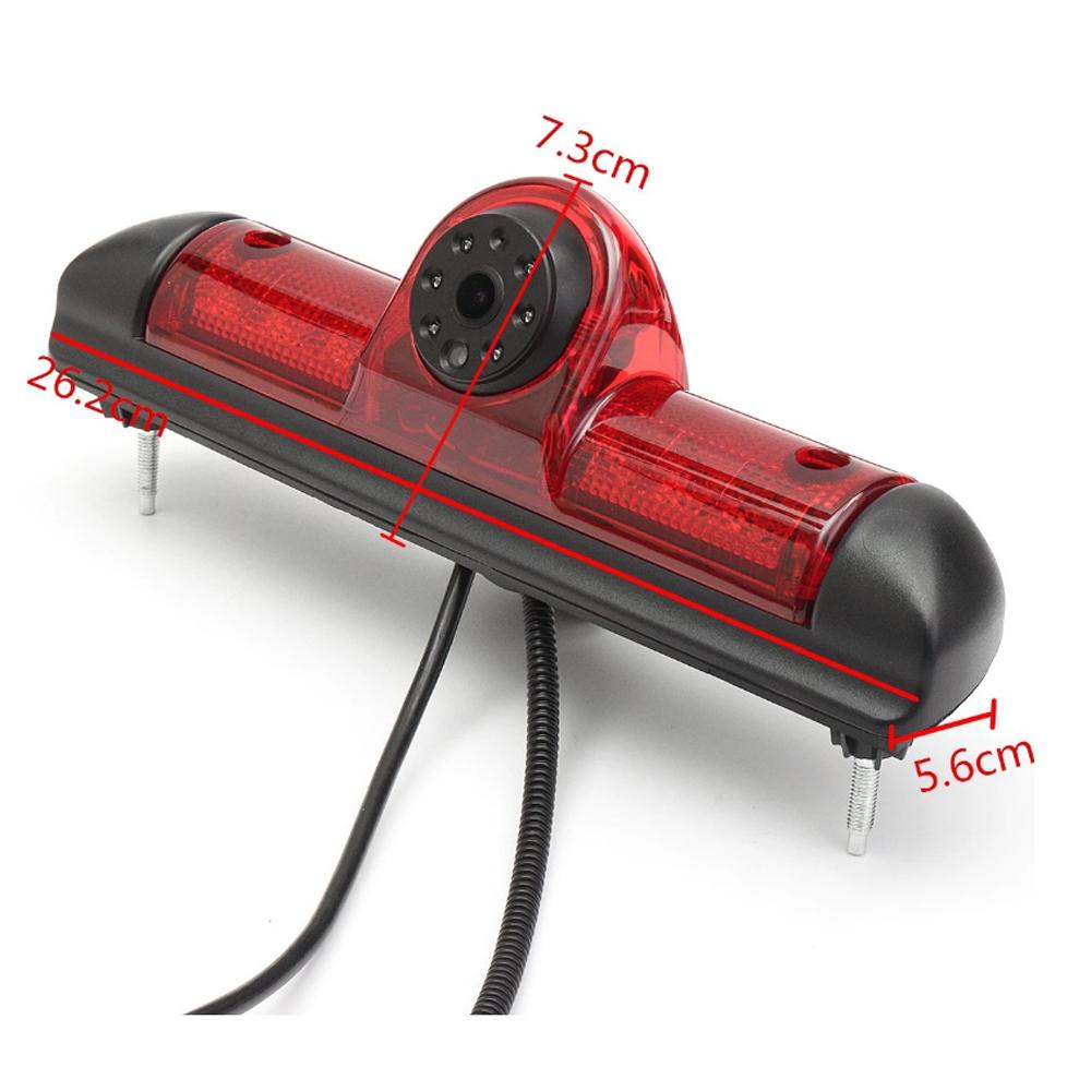 

CCD Car Brake Light Reverse Camera For Citroen JUMPER III FIAT DUCATO X250 Peugeot BOXER III LED Light Parking Rear View Camera