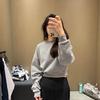 Sudadera con capucha casual de otoño para mujer ALO - Corte holgado, cuello redondo, sin capucha