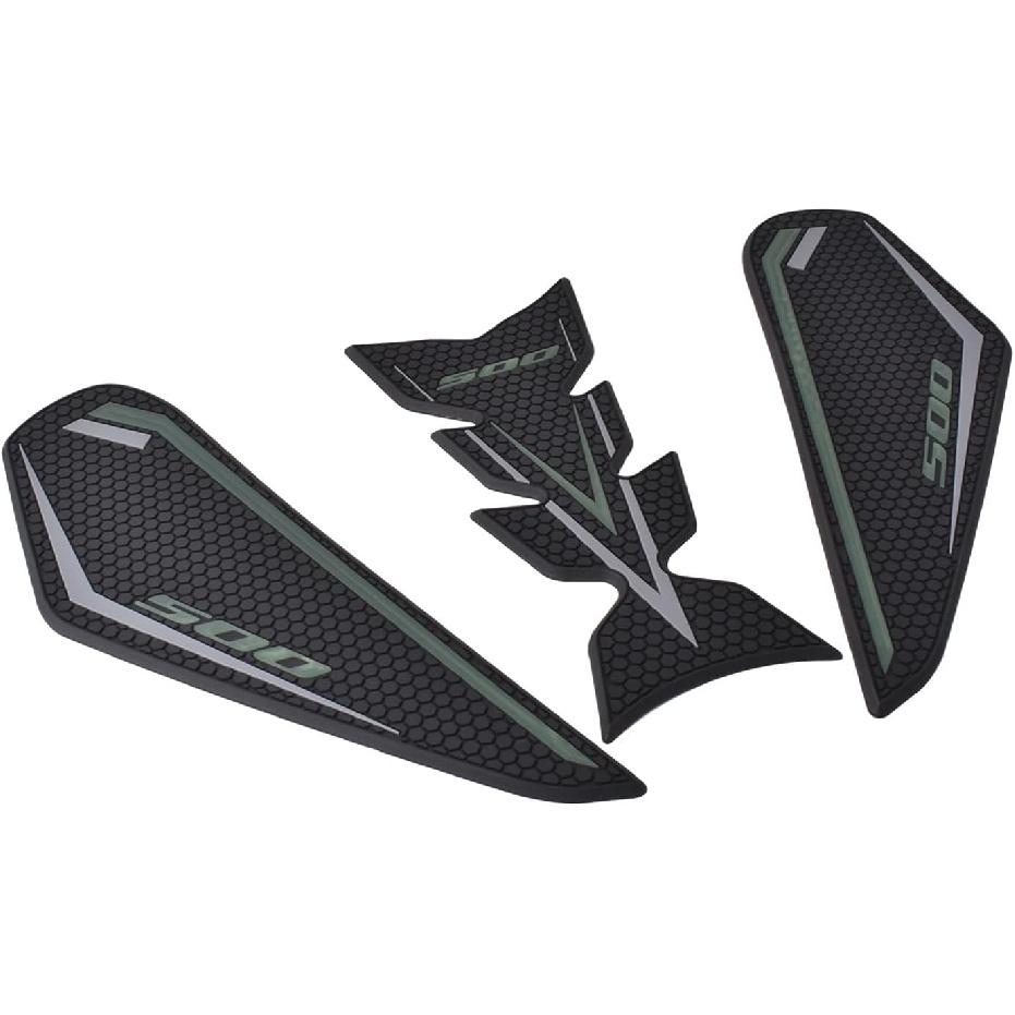 Motorcycle Side Fuel Tank pad Traction Pad Gas Knee Grip Protective Sticker Tankpad Protector fit for Ka&wa&sa&ki NINJA500/Z500 NINJA 500/Z 500 2024