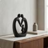 Abstract Family Sculpture PLA Figurine Solid Base