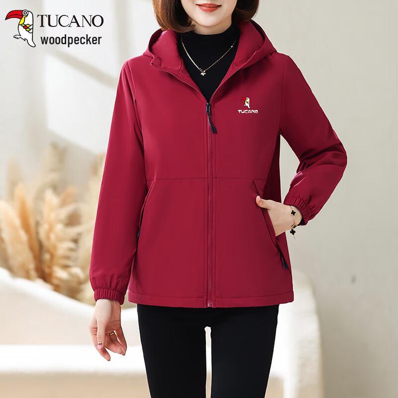 Woodpecker Women's Plush Lined Hooded Jacket