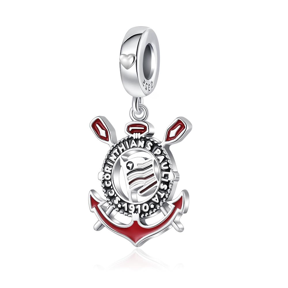 New Copper Spain Uk France Russia Brazil Argentina Peru El Salvador Flag Pendant Fit For Original Bracelets Diy Jewelry