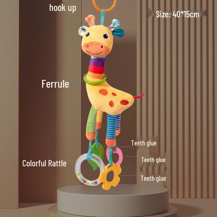 Baby Stroller Mobile: Crib Rattle & Car Seat Soothing Toy