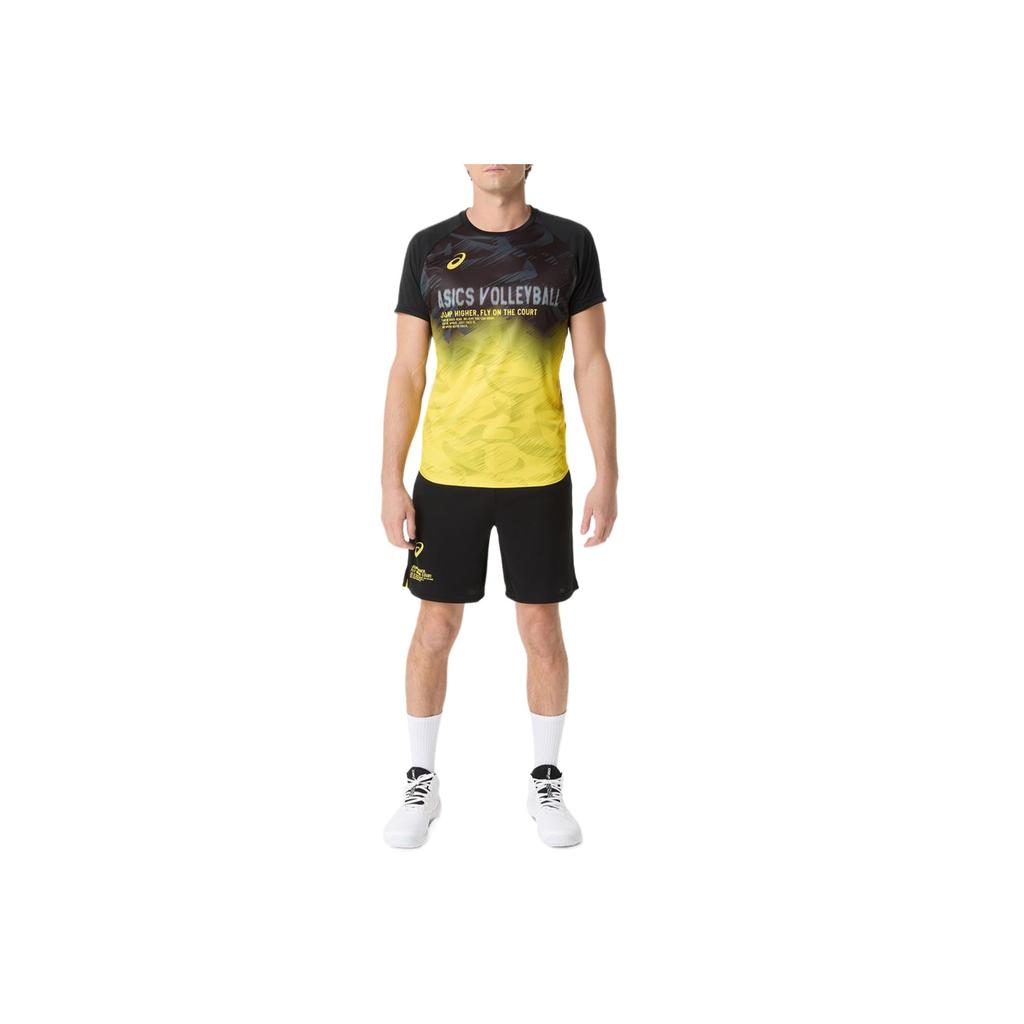 Asics Logo Print Short Sleeve T-Shirt Men Tops 2051A373-003