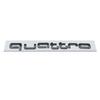ABS Car Front Badge Decals for B Quattro RS4 RS5 Q3 S3 A3 A5 RS3 RS6 A1 Q5 Q2 S5 RS7 Trunk Emblem Logo Stickers Accessories
