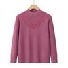 Hodo Women's Thermal Fleece-Lined Knit Pullover Sweater