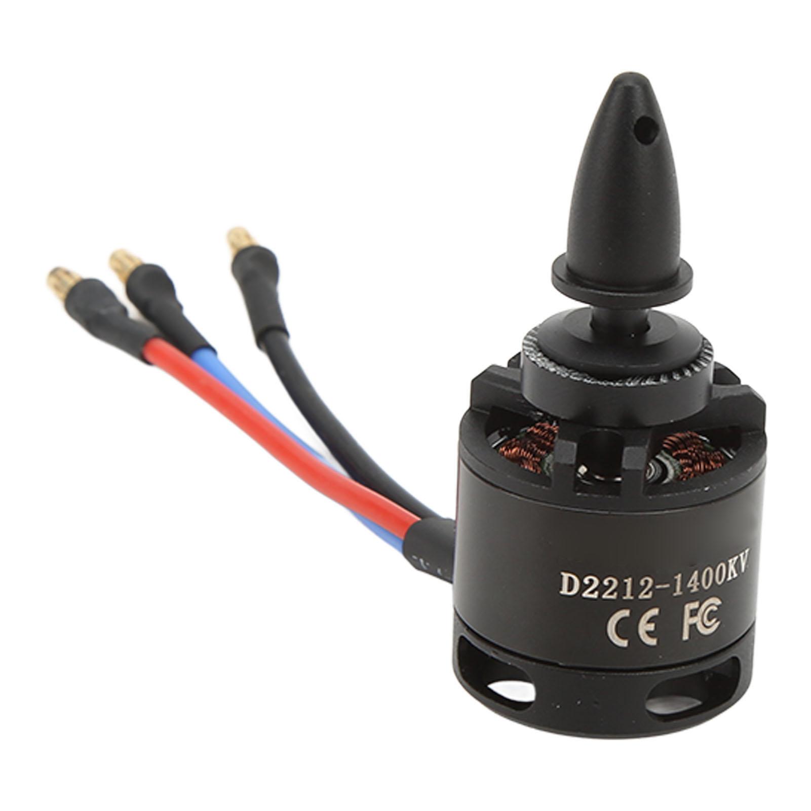 

2212 Безколекторний двигун для радіокерованого літака Алюмінієвий сплав Мідь 1400KV Заміна двигуна для радіокерованого планера для