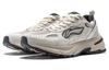 Li Ning Beicheng Cushioning Slip Resistant Abrasion Resistant Support Low Top Chunky Sneakers Men's White Gray AGCT425-1