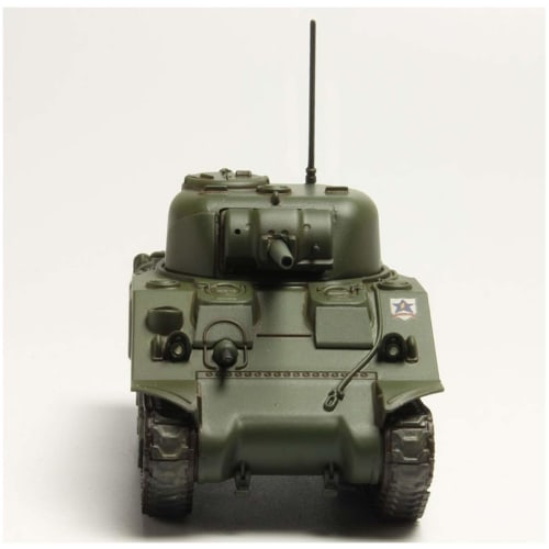 PLATZ Girls & Panzer the Movie Easy Model Tankery Series M4 Sherman 75mm Gun Model (Saunders University High School) 1/56 Scale Plastic Model GP56-3