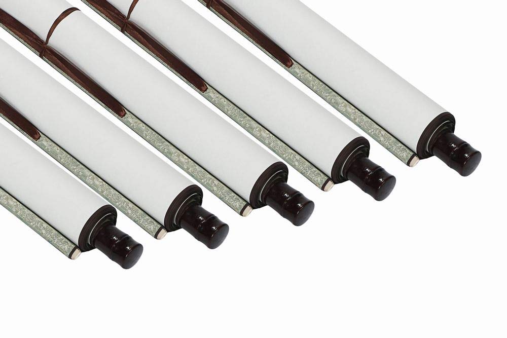 Blank Hanging Scroll Set of Japanese Ink Calligraphy Supplies [17th] 2, Painting, Painting,