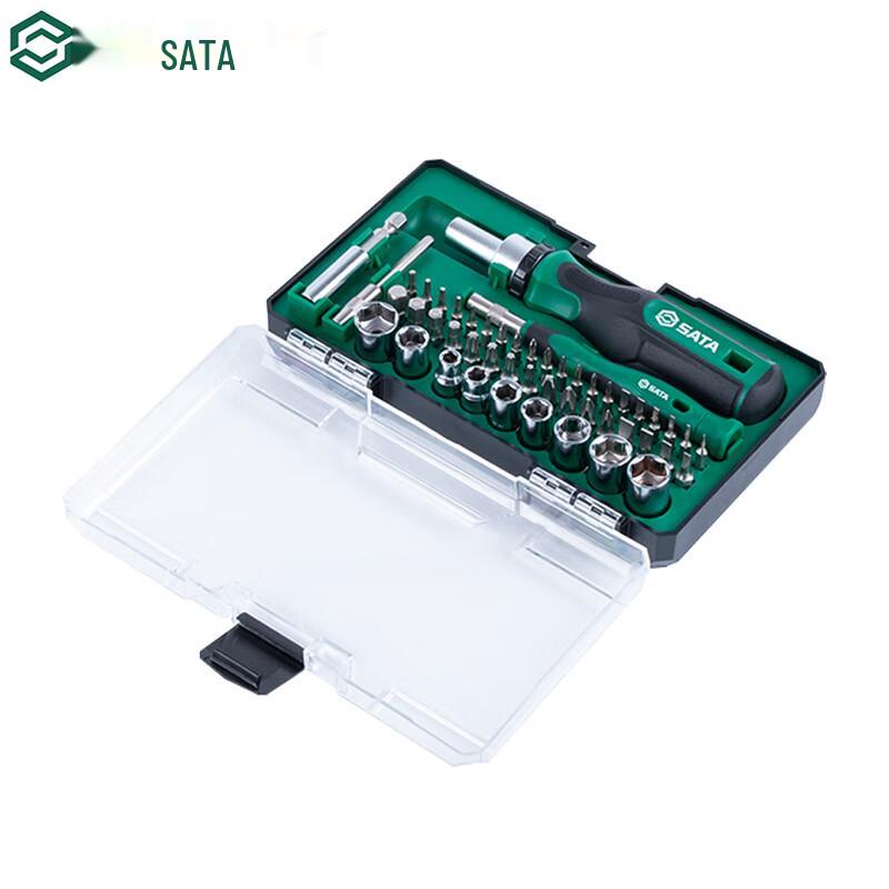 SATA Ratchet Screwdriver & Socket Tool Set