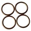Motorsykkel Eksospakning 36*42*2 Kompatibel med: ZZ-R250/Zephyr 400/Zephyr Chi NinjaZX-7/7R/7RR/9R NINJIA650/1000 VN650 VERSYS650/1000 Z650/900/1000
