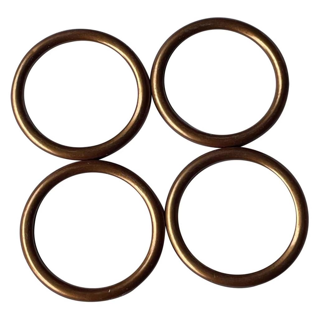 Motorsykkel Eksospakning 36*42*2 Kompatibel med: ZZ-R250/Zephyr 400/Zephyr Chi NinjaZX-7/7R/7RR/9R NINJIA650/1000 VN650 VERSYS650/1000 Z650/900/1000
