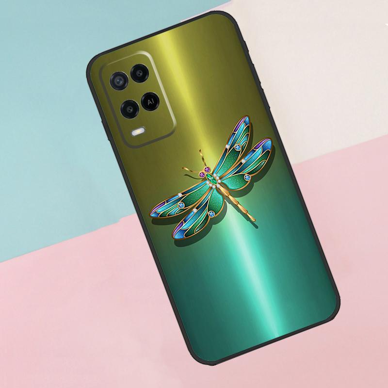 Dragonfly For Oppo A16 A76 A96 A15 A80 A60 A40 A94 A54 A98 A78 A18 A38 A58 A17 A77 A74 A57S Phone Case