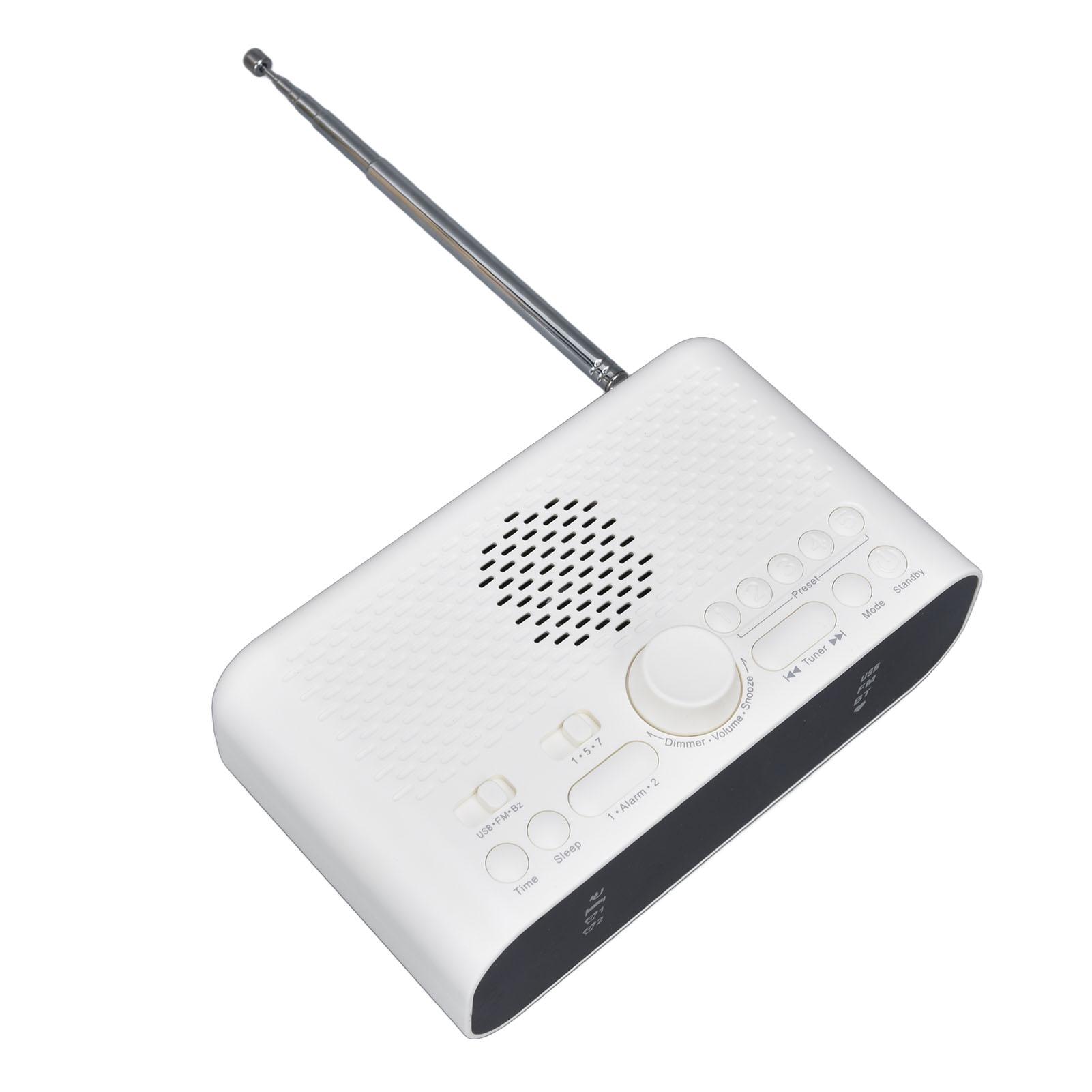 

Будильник Радио FM U Диск Многофункциональный светодиодный будильник Радио Динамик для Дома Путешествия