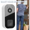 PDTO Smart Wireless Video Doorbell Intelligent Visual Doorbell Intercom Night Vision