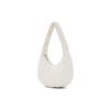 New MLB Boston Red Sox Team Polyester Cloud Bag Mom Bag Shoulder Bag Hobo Bag Handbag Women's White 3ABQM0936-43CRP