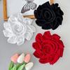 Large Rose Flower Brooches Light Weight Flower Brooch Ceremony Clothes Accessory for Dress and Costume Decoration