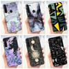 For Motorola Moto G8 Power Case XT2041-1 XT2041-3 Cover Fashion Marble Flower Soft Slim Phone Funda For Moto G 8 G8 Power Bumper