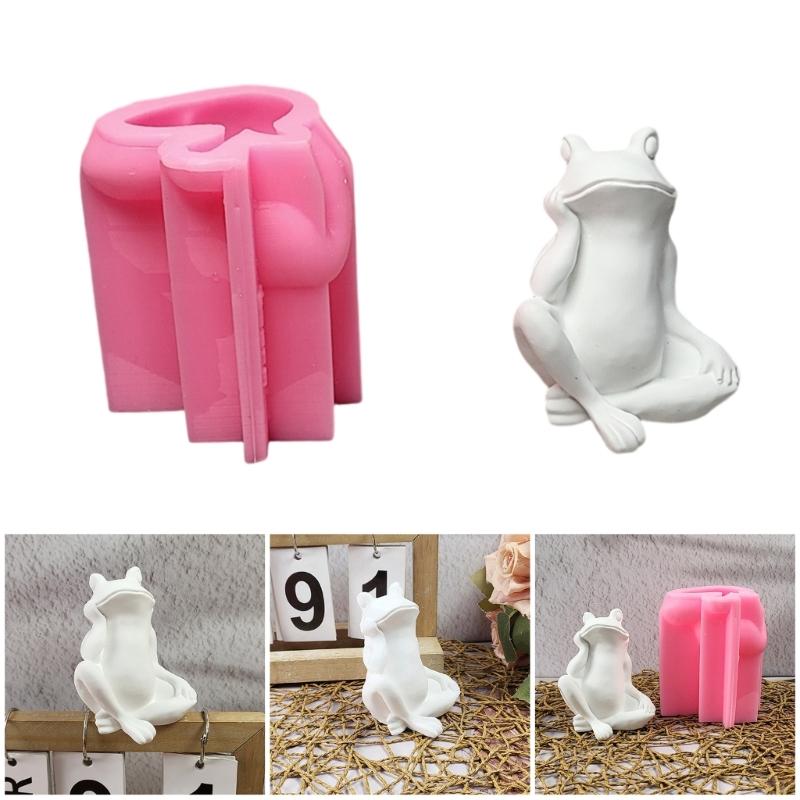 3D Animal Statue Silicone Candle Molds Epoxy Resin Silicone Molds for Candle Soap Fondant Chocolate Candy Baking