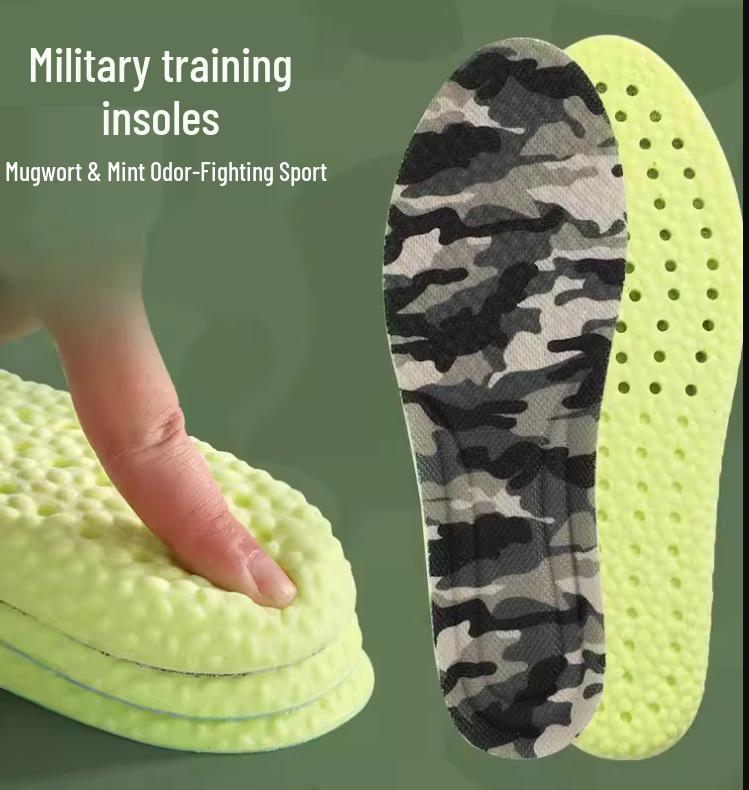 Ultra-Soft Breathable Anti-Odor Shock-Absorbing Insoles for Men  Women