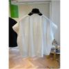Women's Summer Design Flowers Round Neck Shirt Solid Color Loose Simple Temperament Tops