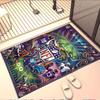 NFL Print Rug, Washable Floor Carpet, For Entryway Dorm Laundry Room Office Study, Home Decor Birthday Christmas Gift