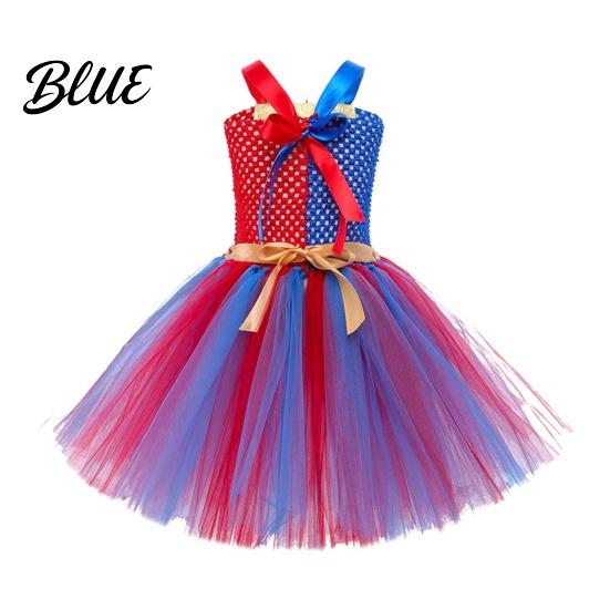 Childrens Pointed Hat Kids Clown Costume Dress Set with Headband & Gloves Girls Circus Soft Mesh Tutu Princess Dress Halloween Stage Performance