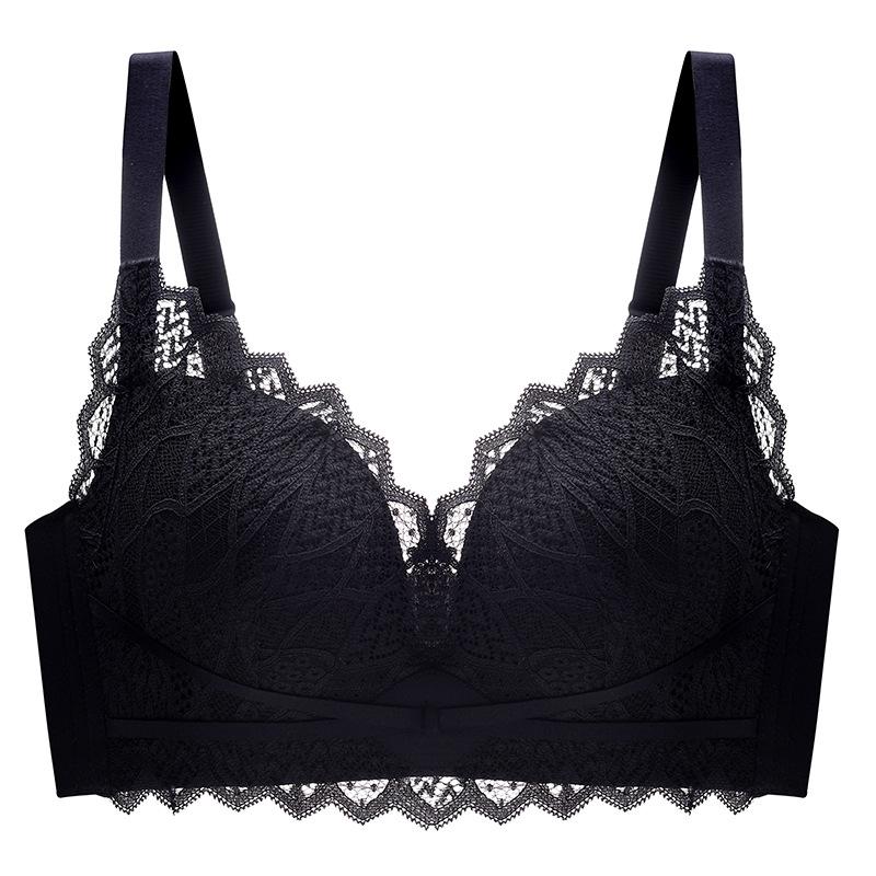 

Lingerie Women s Thin Bra Without Underwire Sexy Gathering Bra Toning Bra Adjustable Bra Push Up Bra 32/70B