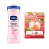 Vaseline Niacinamide Body Lotion & Mentholatum Lip Balm Duo