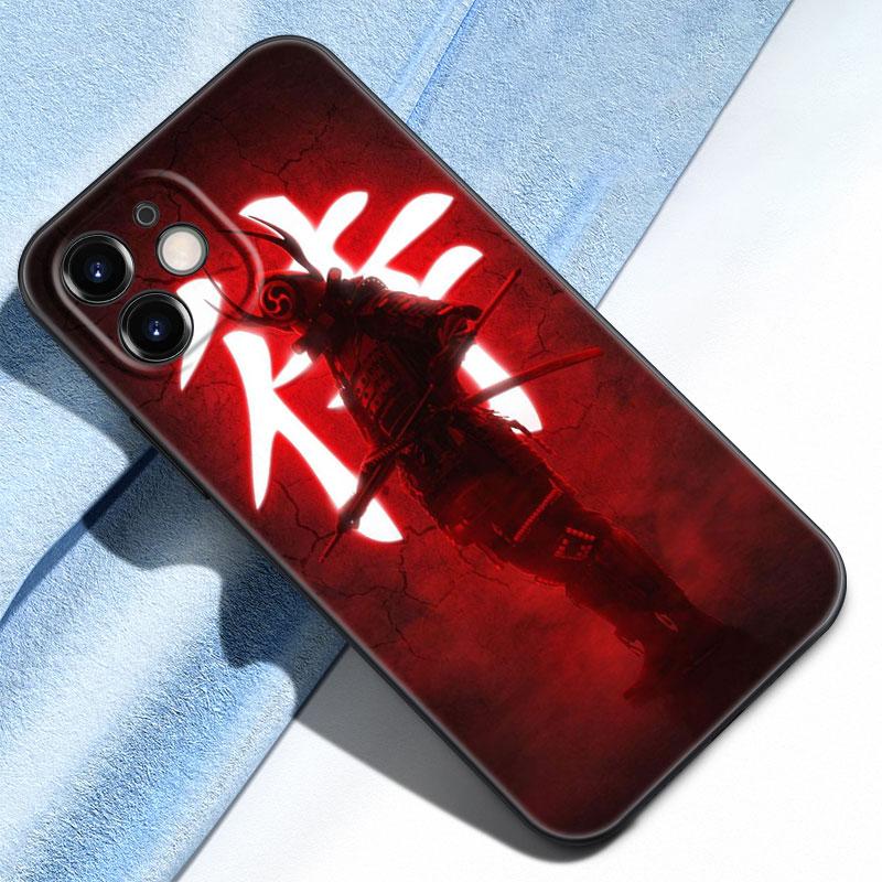 Samurai Japan Art Phone Case For iPhone Samsung Galaxy Redmi Xiaomi Oppo OnePlus Note S A 7 8 9 10 11 12 13 14 20 21 22 23 53 54 Pro Max Plus Ultra