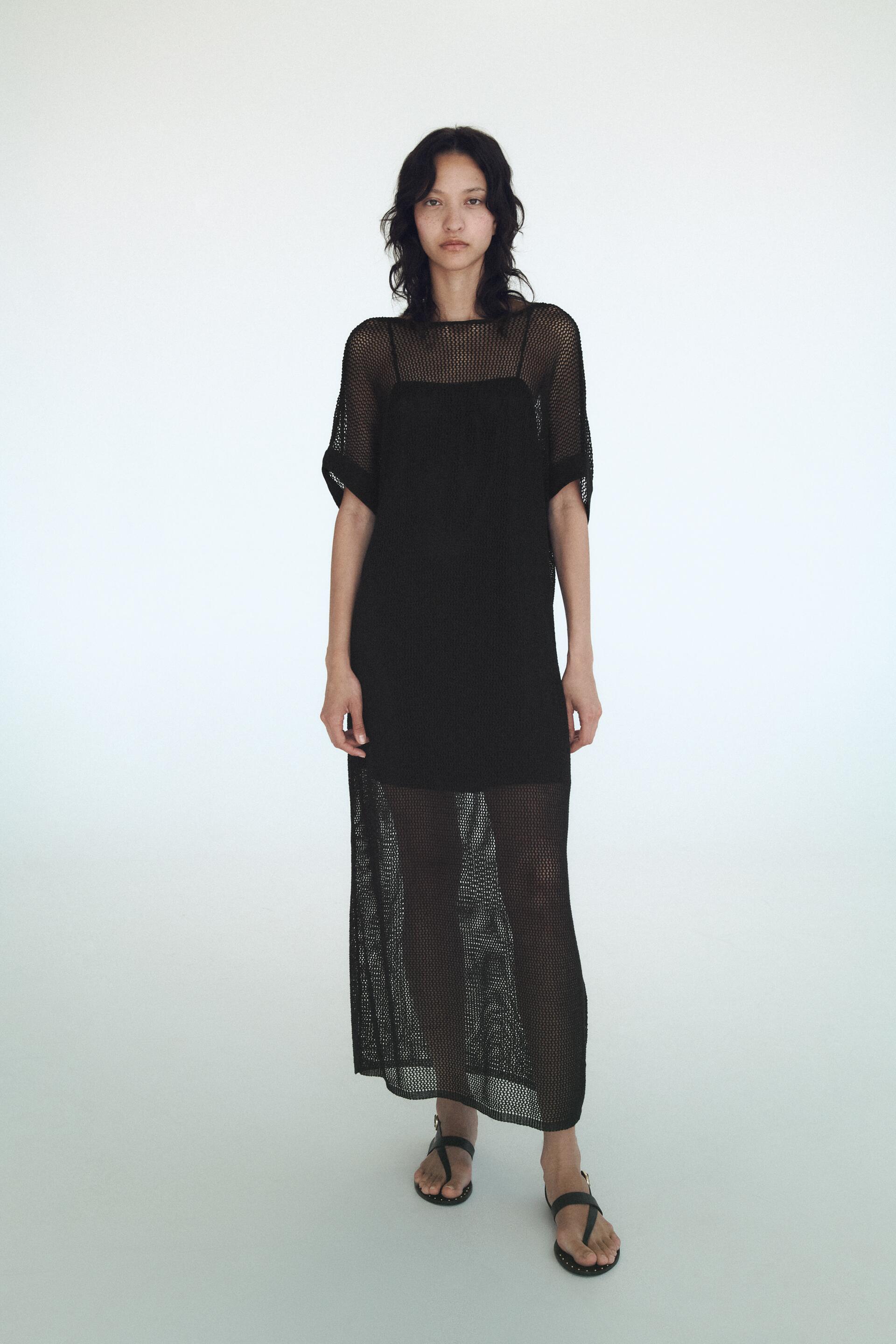 

MESH KNIT TUNIC