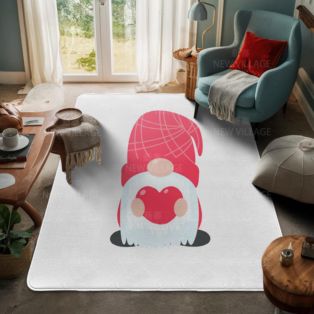 House Entrance Carpet Home Door Mat Living Room Bath Foot Bathroom Non-slip Water Absorption Rugs Bath Merry Christmas Winter