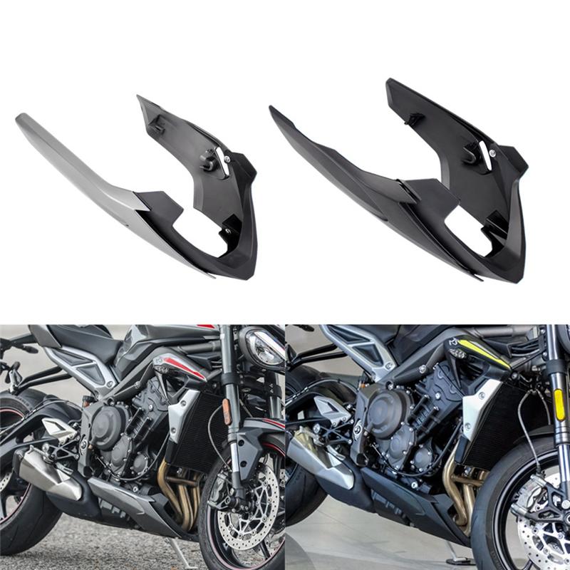 Precise Motorcycle Belly Pan Lower Engine Chassis Fairing Guard Spoiler Cover For Street Triple 765 RS 765RS 2017-2022