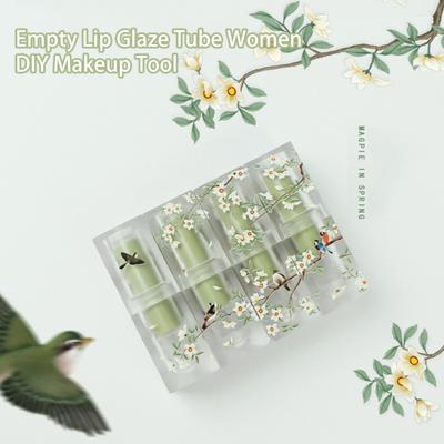 Schöne Lippenstiftflasche, auslaufsicher, leicht zu befüllen, leerer Cuckoo Bird-Behälter für Lippenbalsam