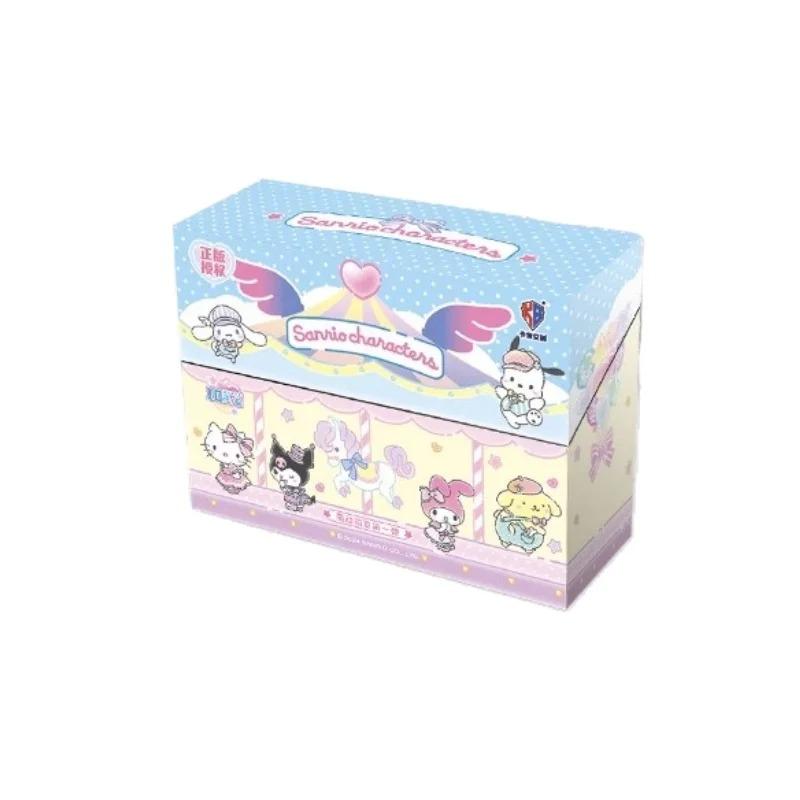 KB Official New Sanrio Family Time Capsule Gift Pack Collectible Cards My Melody Kuromi Cards Anime Merchandise Holiday Gifts