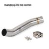 Huanglong Series Motorcycle Exhaust Pipe for Benelli 300/600/502C/Hurricane 302/752