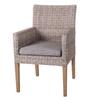Patsy Garden Chair Gray Wood Rattan 58 X 63 X 86 Cm