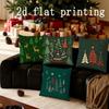 Home Decor Christmas Trees Pillow Covers Suitable For Sofa Bedroom Car Pillow Cover Cushion Rectangular Back Cushion