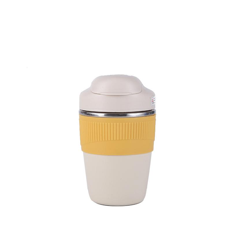 304 Stainless Steel Mug Vacuum Portable Double-drink Coffee Cup Creative High-value Outdoor Car Water Cup