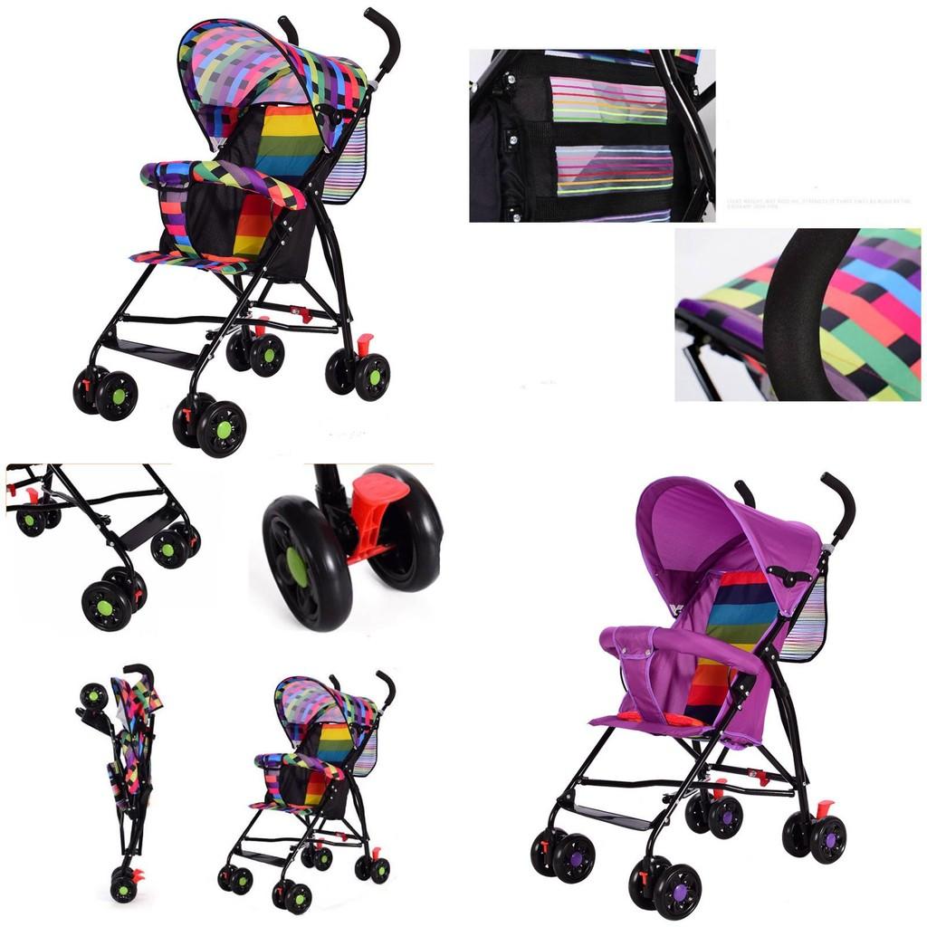 Compact Lightweight Baby Stroller Portable Umbrella Stroller Ideal For Travel