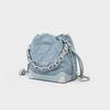 Bucket Bag Women's New Crossbody Autumn Denim Bag Handheld Chain One-shoulder Crossbody Bag