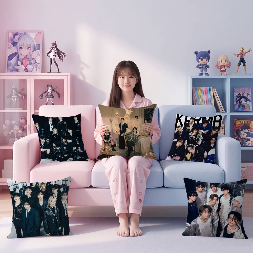 Pillow Gift Home Office Decoration Pillow Bedroom Sofa Car Cushion CoverPillow Case Kpop SStray COOL KKids