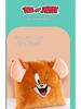 Tom and Jerry Plush Nap Pillow: Cute Cartoon Tom Cat & Jerry Mouse Cushion for Kids