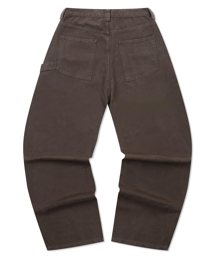 GLACK Gp156 Veiled Carpenter Pants (Brown)